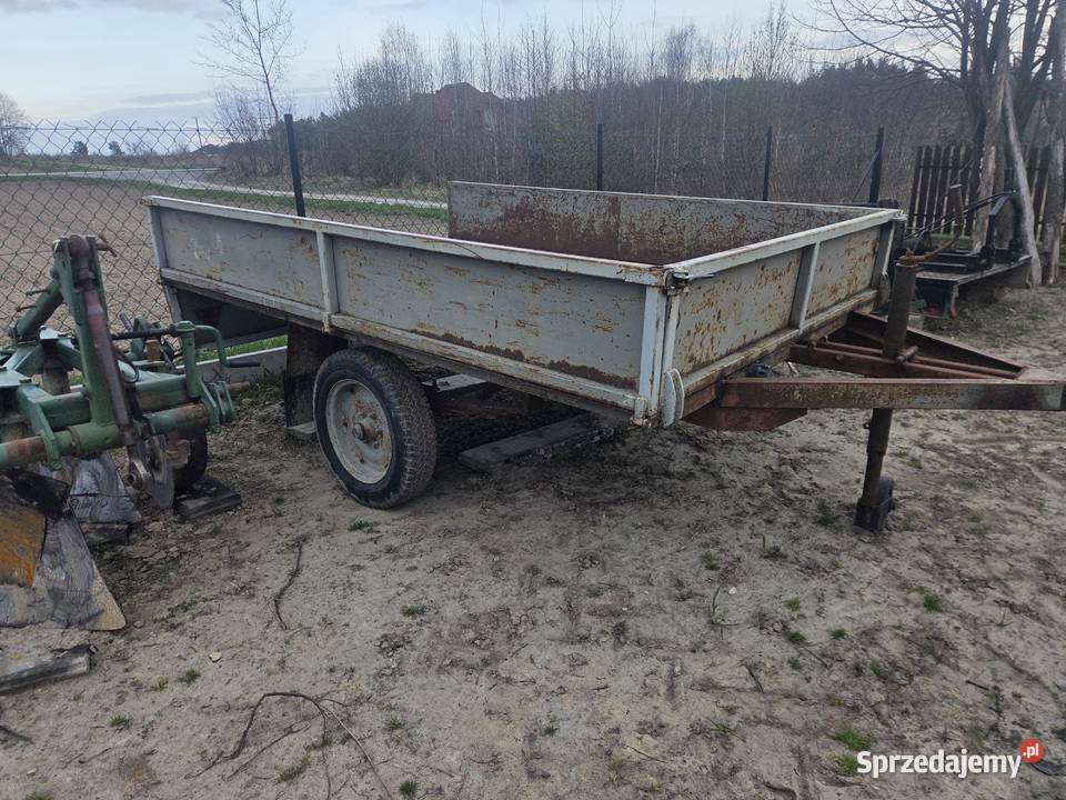 Przyczepa jednoosiowa