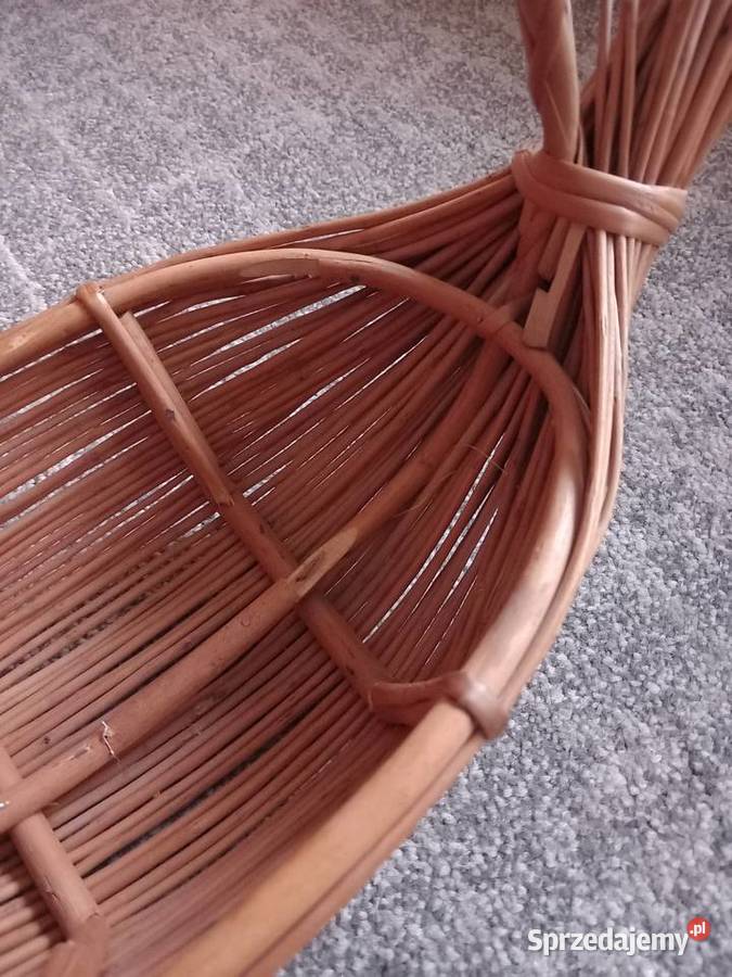 Koszyk wiklinowy owalny łódzkie