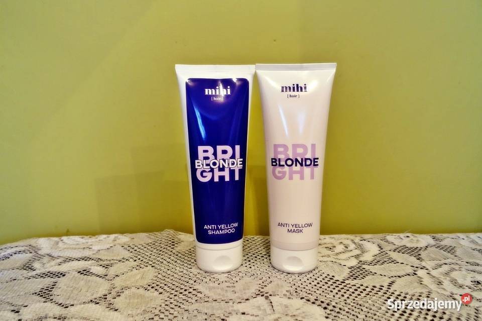 Zestaw szampon odżywka przeciw żólknięciu włosów małopolskie Kraków sprzedam