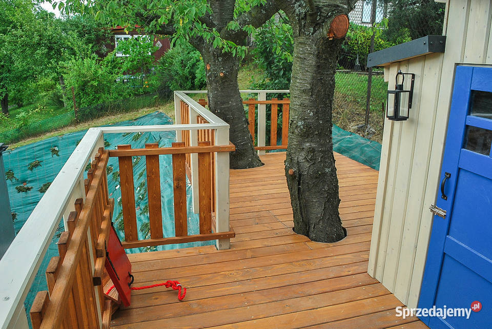 Domek na drzewie DND10 drewniany dom letniskowy podkarpackie Rzeszów sprzedam