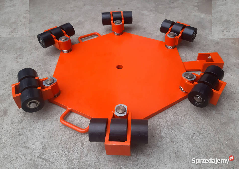 Wózek skrętny 12ks 13t do transportu maszyn Lubanie