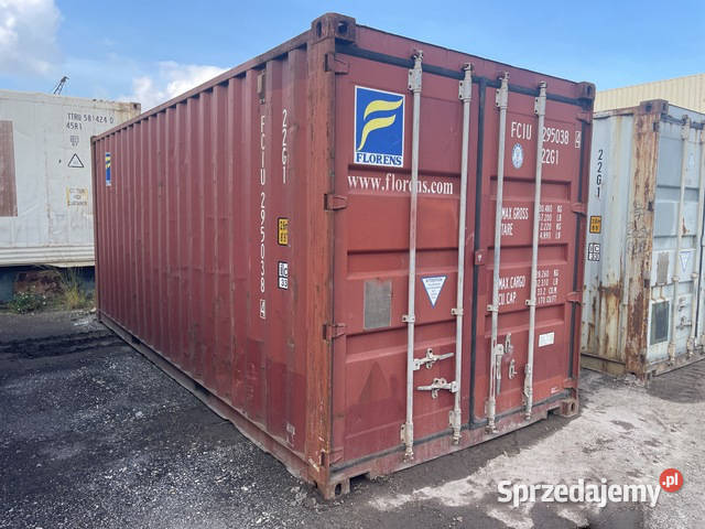 Kontener morski magazynowy 20DV 6 metrowy Legionowo