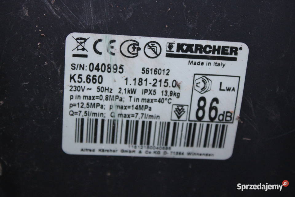 Myjka Karcher K 5660 Super stan Gwarancja Radom
