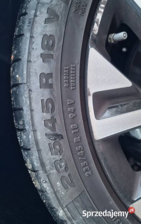 Opony letnie Continental ContiSportContact 5 wielkopolskie Poznań sprzedam