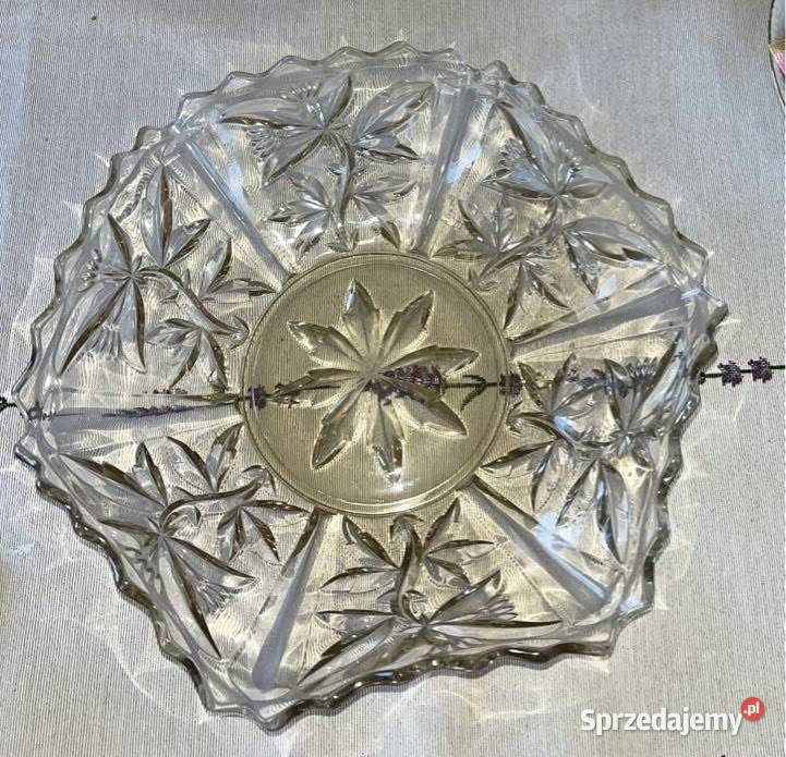 Misa Patera owocarka Szkło kryształowe Gdańsk