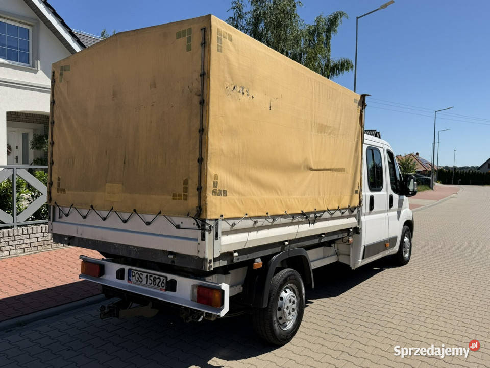 Fiat Ducato Fiat Ducato Doka Skrzynia 23 JTD 130 2287cm3 Fiat Motoryzacja Gostyń
