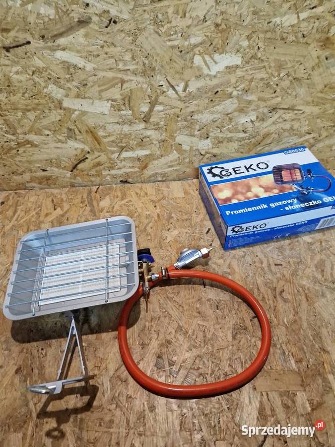 Promiennik gazowy słoneczko GEKO na butlę gazową Promienniki