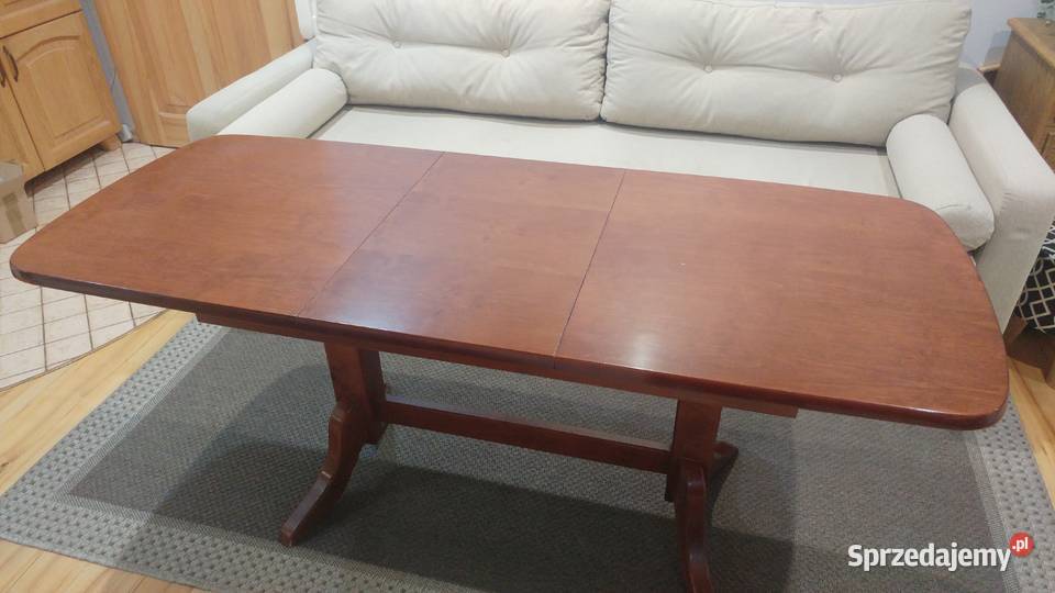 ława lite drewno rozkładana nowa 65x165 Stoliki kawowe i ławy Czarnożyły