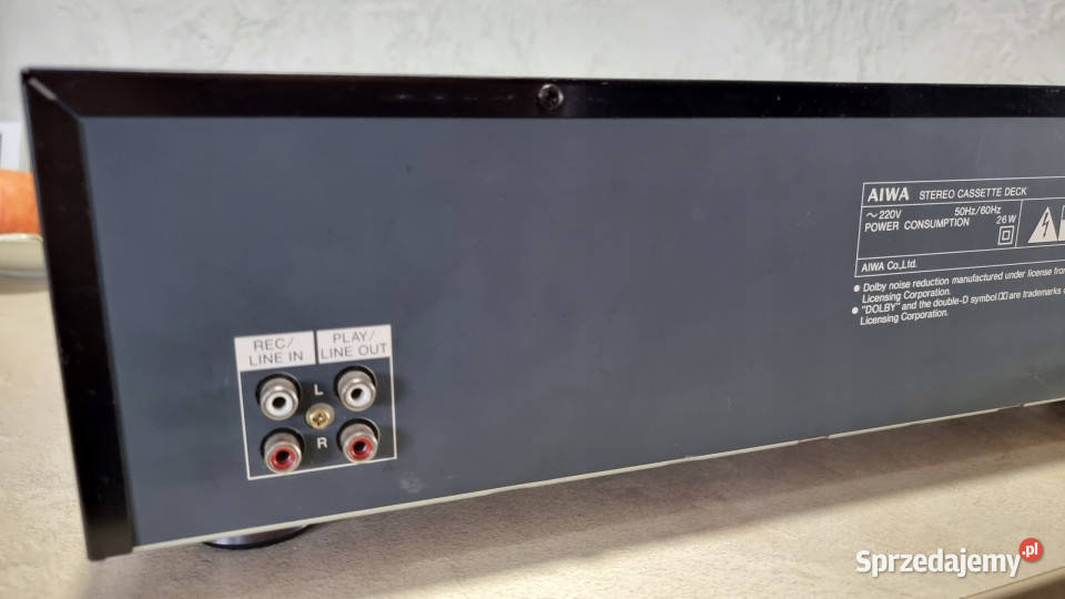 Magnetofon catette deck Aiwa ADWX707 AD WX 707 Międzychód sprzedam