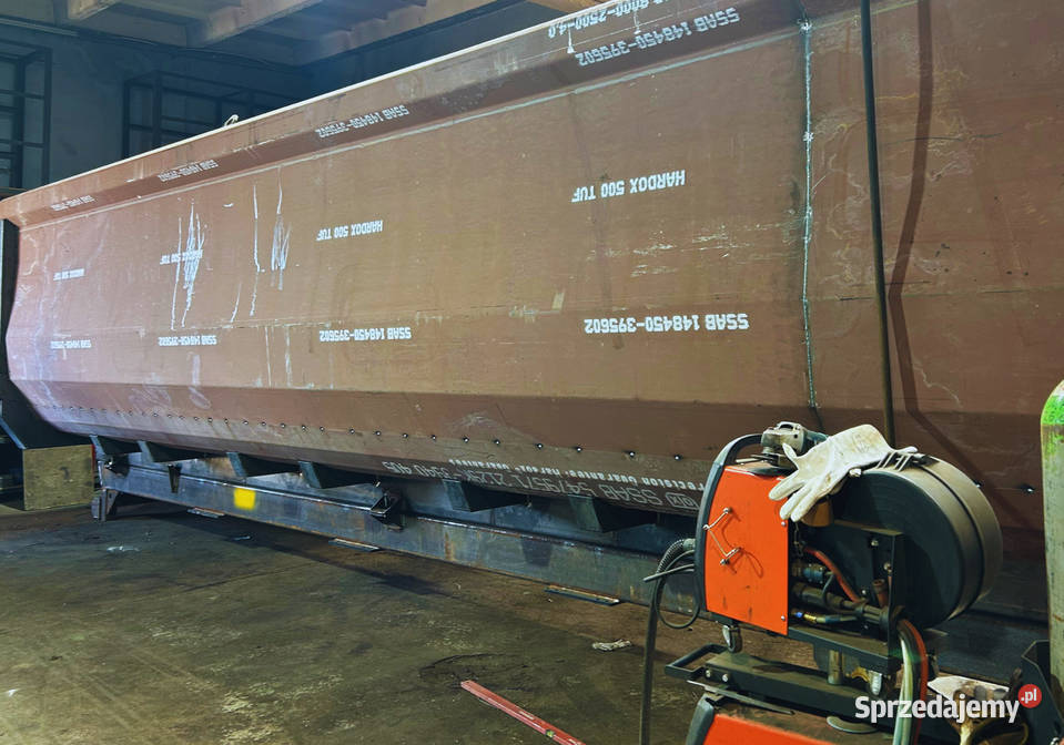 Ściana przesuwna 3565 m 3 HARDOX 500 TUF Nowa Sól sprzedam