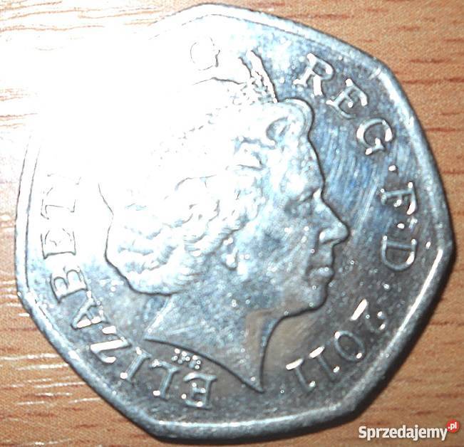 ANGLIA50 PENCE2011 r SZERMIEKAOLIMPIADA Legionowo