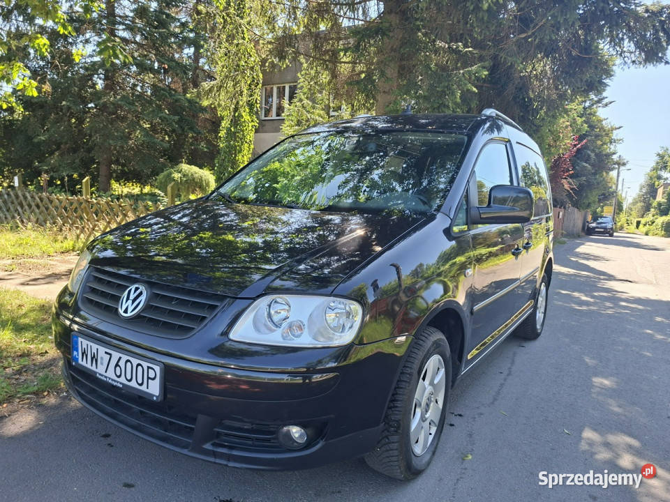 Volkswagen Caddy 19 navi automat III 2004 Zarejestrowany w Polsce Łódź sprzedam