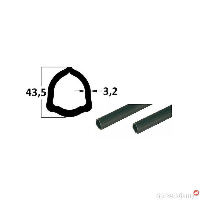 Rura 1m profil trójkątny 435x32 mm do wałów z Kamionna