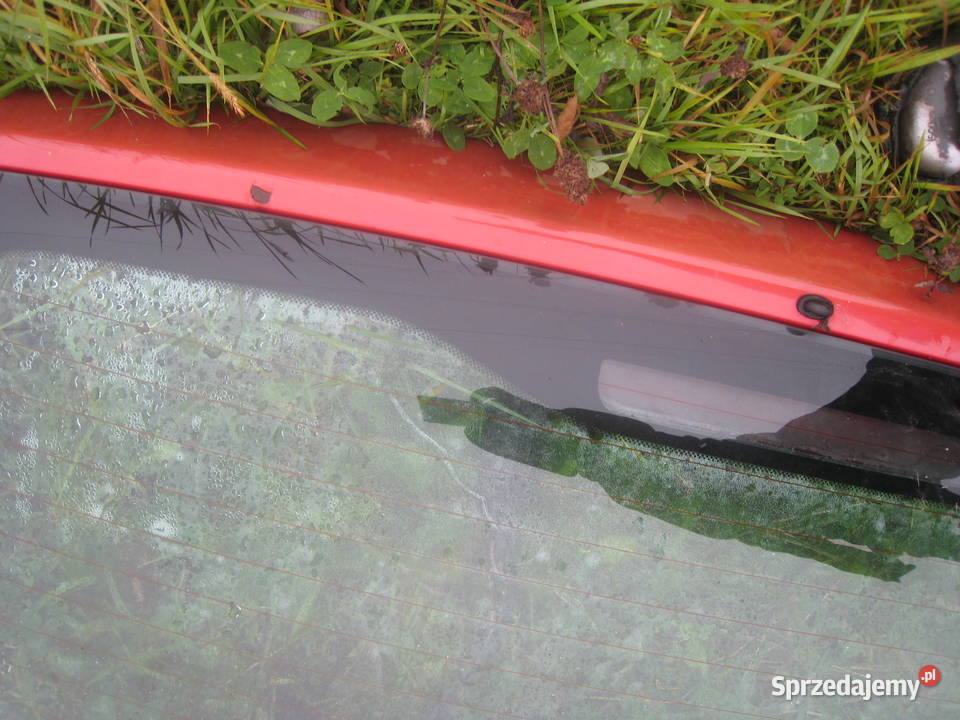 Klapa tylna tył szyba Fiat Panda II 03 czerwona Klapy bagażnika Kraków