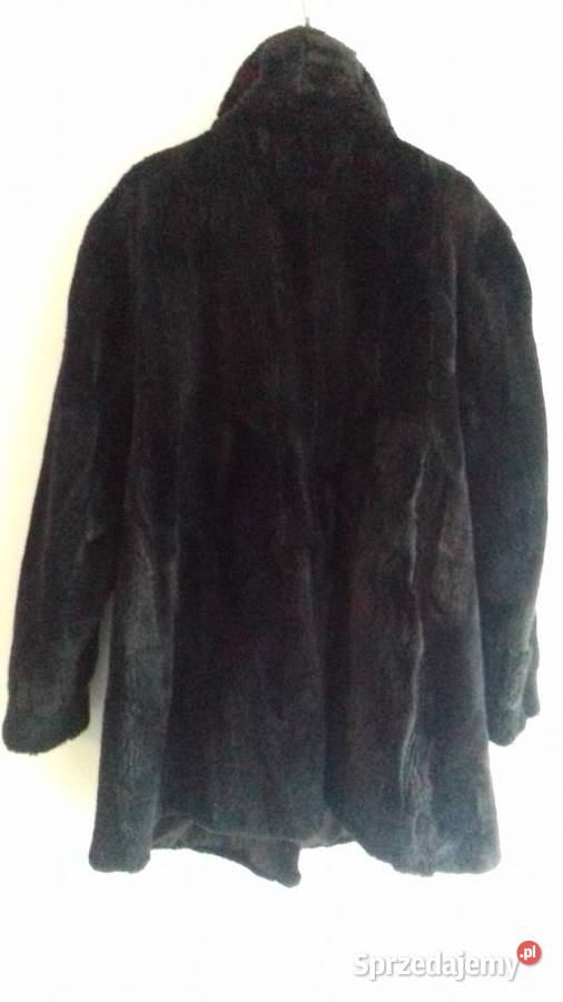 Kurtka futrzana damska czarna do sprzedania Kraków