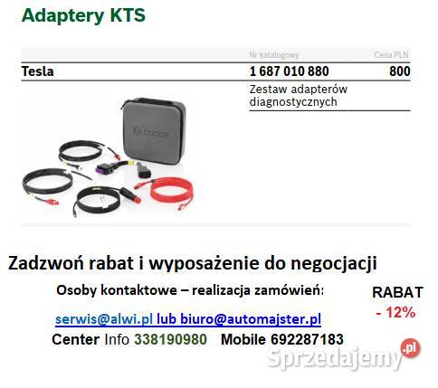 Kts 465 tester usterek Bosch Okazja z TPA 300 i Bielsko-Biała sprzedam