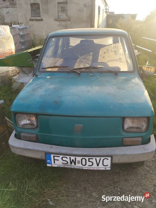Fiat Maluch Elegant 1998 uszkodzony Klępsk