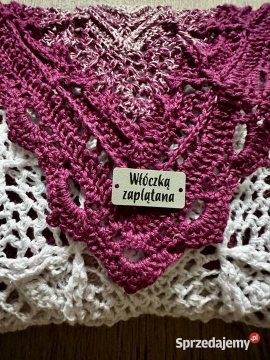 Chusta szydełkowa Królowa Górna