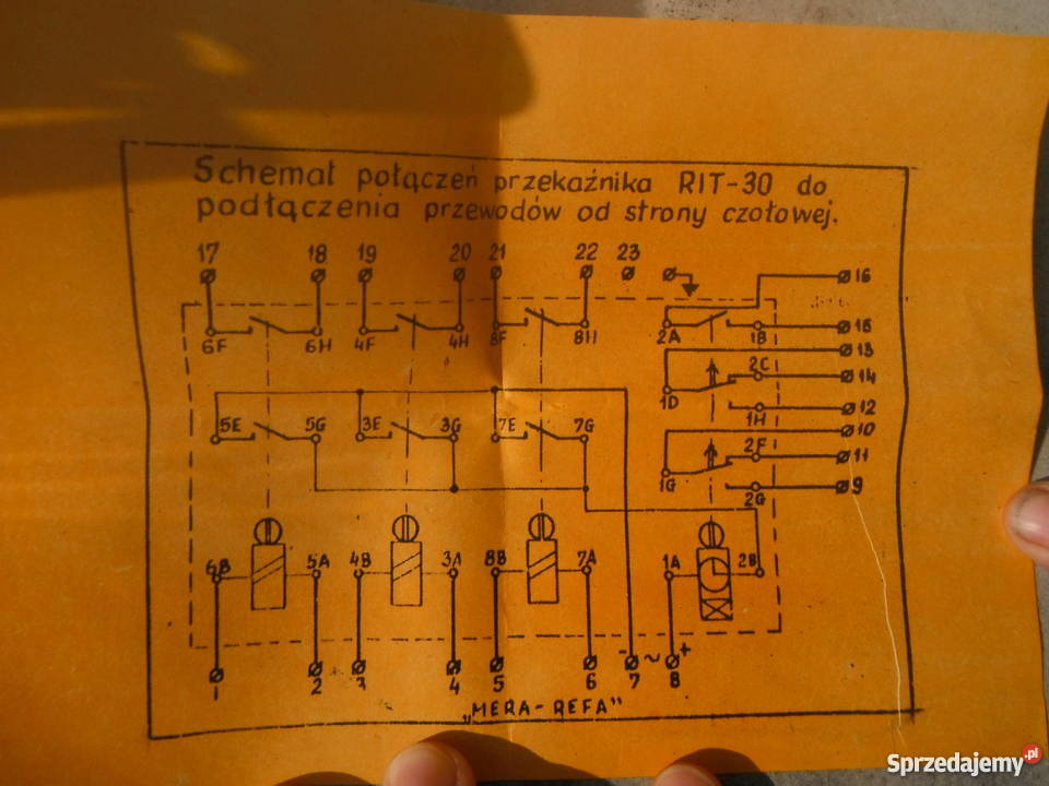 RIT30 Przekaźnik Mera Refa Nowy Barak