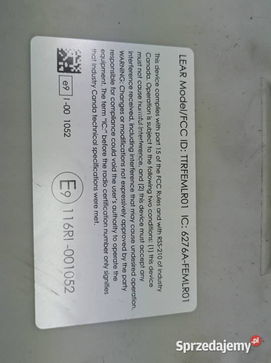 MODUŁ KOMFORTU 9324784 Bmw Seria 1 II 20112019