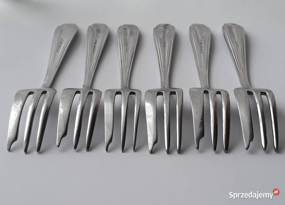 Widelczyki deserowe 2 BAKELIT Gerlach sztućce Dąbrowa Górnicza