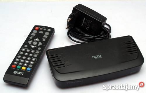 Dekoder tuner DVBT Technisat do cyfrowej TV śląskie Częstochowa