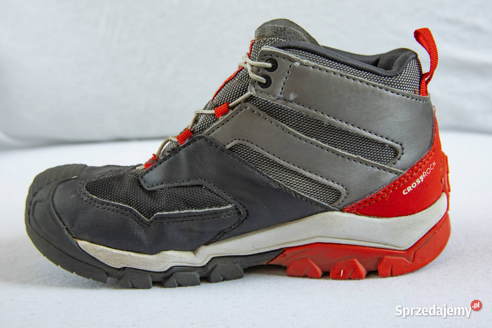 Buty turystyczne dzieci Quechua Crossrock Mid Rozmiar 33