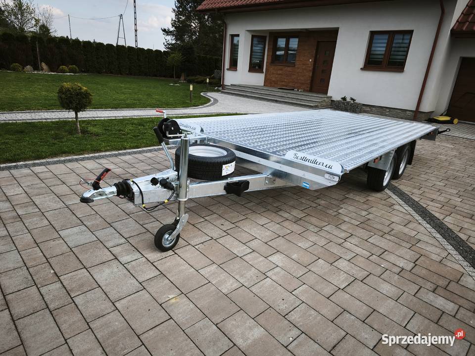 laweta przyczepa plaska MARS 450 x 210 lawety Morawica