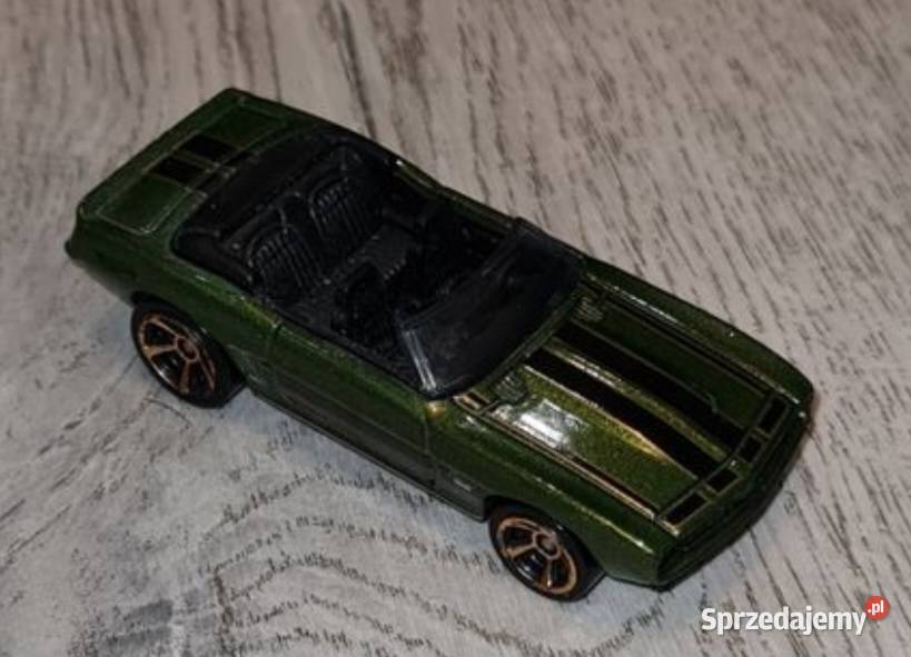 Autko samochód resorak Hot Wheels Camaro zielony Łódź