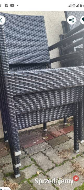 Krzesła technorattan Warszawa