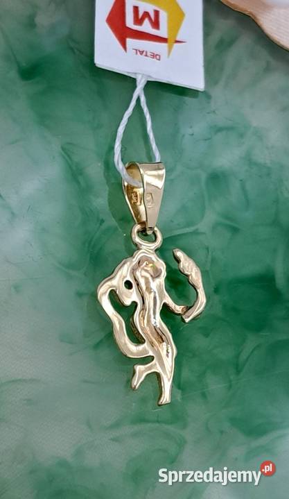 25 Wisiorek Złoty 585 Znak Zodiaku PANNA Z1174 wielkopolskie
