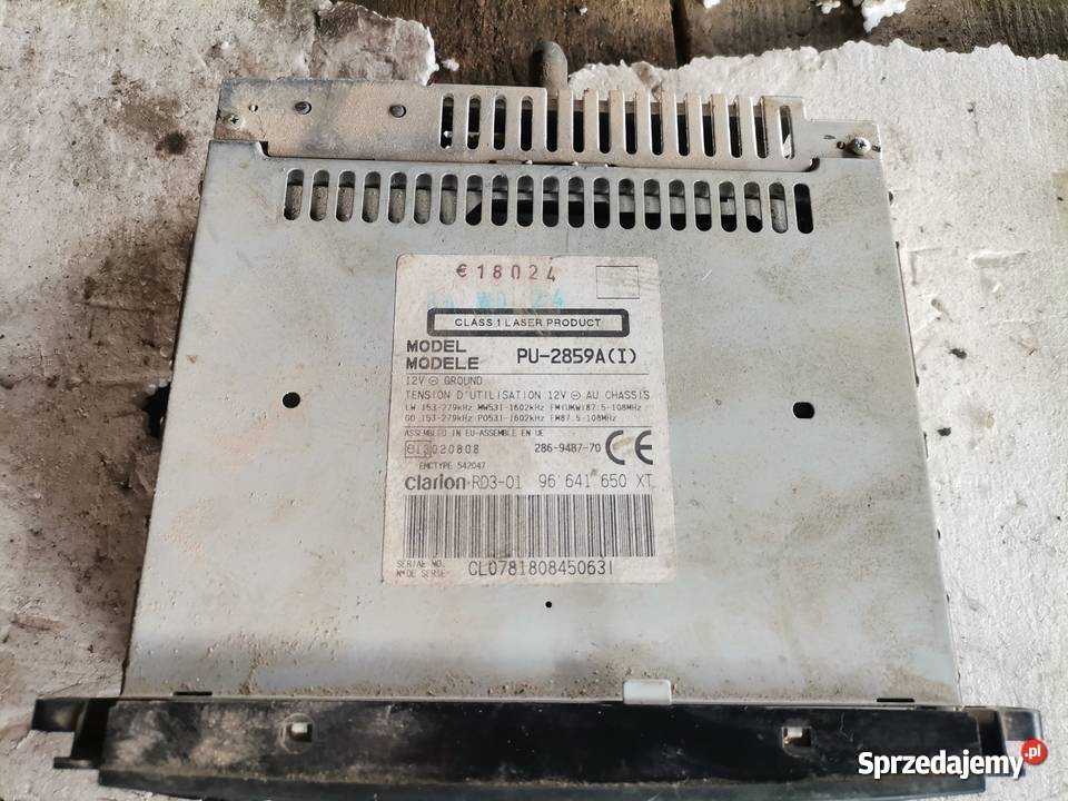 Radio Fabryczne CD Citroen Picasso Wisznice