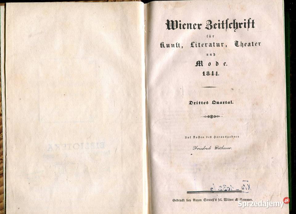 Wiener Zeitschrift fur Kunst Literatur Theater zachodniopomorskie Szczecin