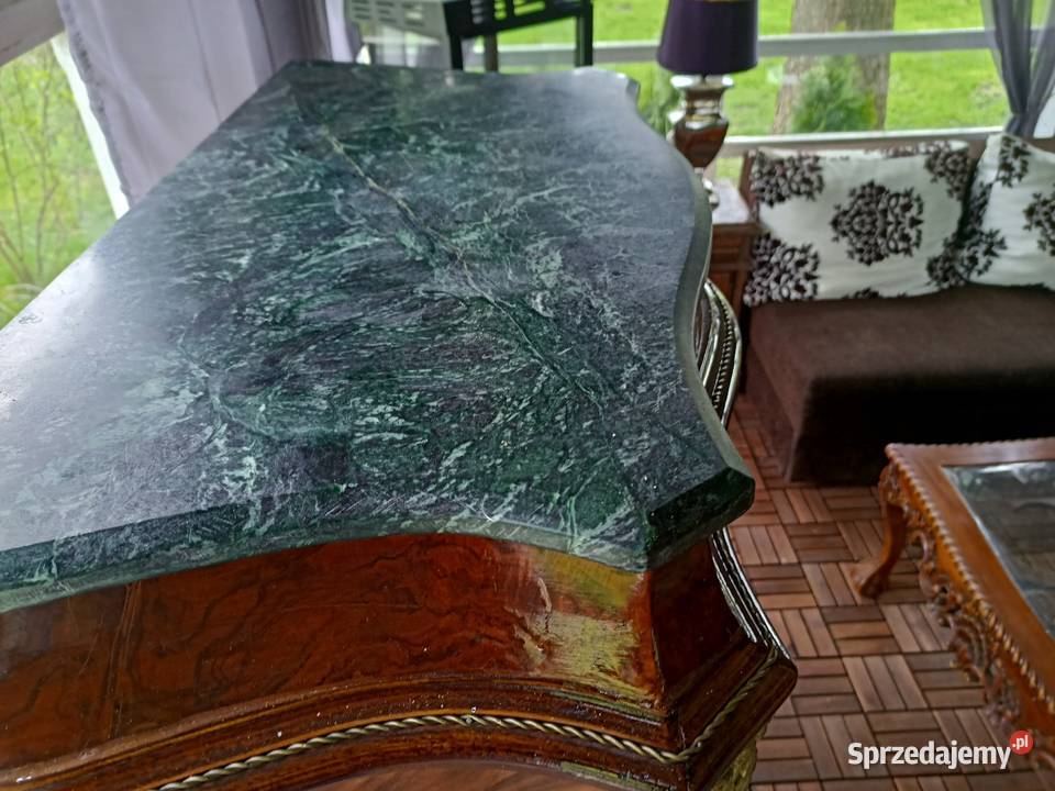 Piękna francuska komoda intarsja zdobiona Warszawa