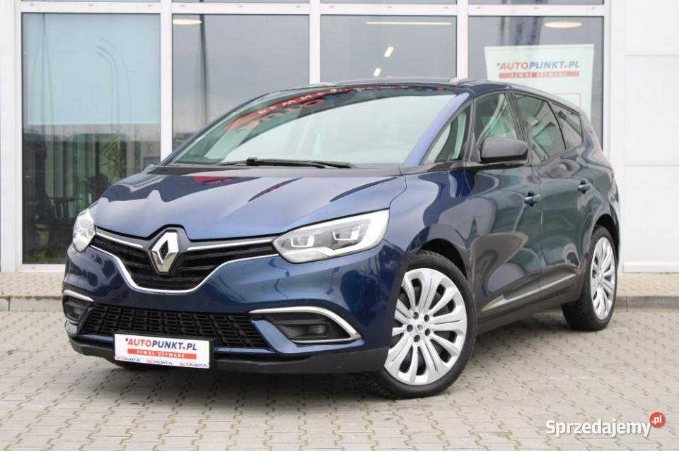 Renault Grand Scenic 2021r 7os Tempomat CarPlay nieuszkodzony Gdańsk sprzedam