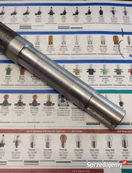 Monosem Wał dolny turbiny 262 mm 20015430 4405A