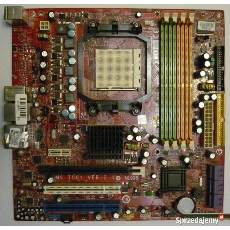 MSI MS7501 AM2 DDR2 PCiE Płyta główna Poznań