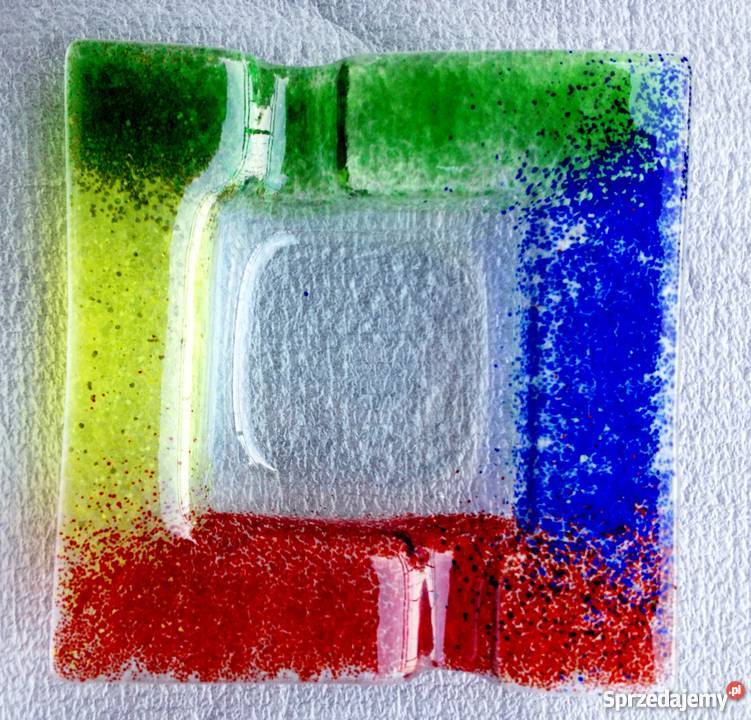 ŚWIECZNIK POPIELNICZKA szkło SZKLANA MURANO małopolskie Kraków