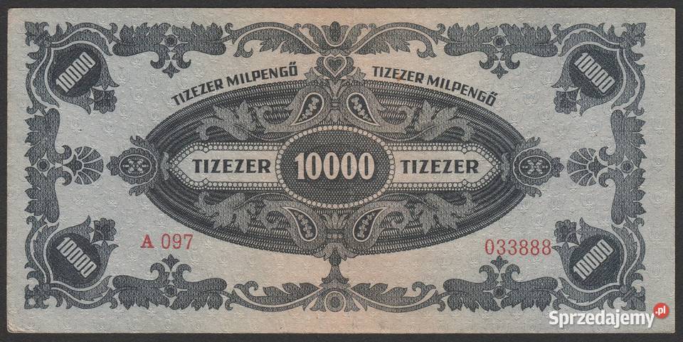 WĘGRY 10000 PENGO 1946 Łódź