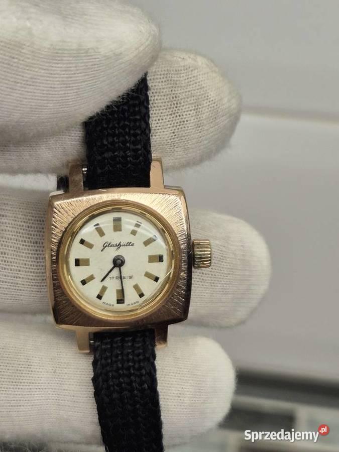 Damski zegarek Glashutte GDR śląskie Chorzów