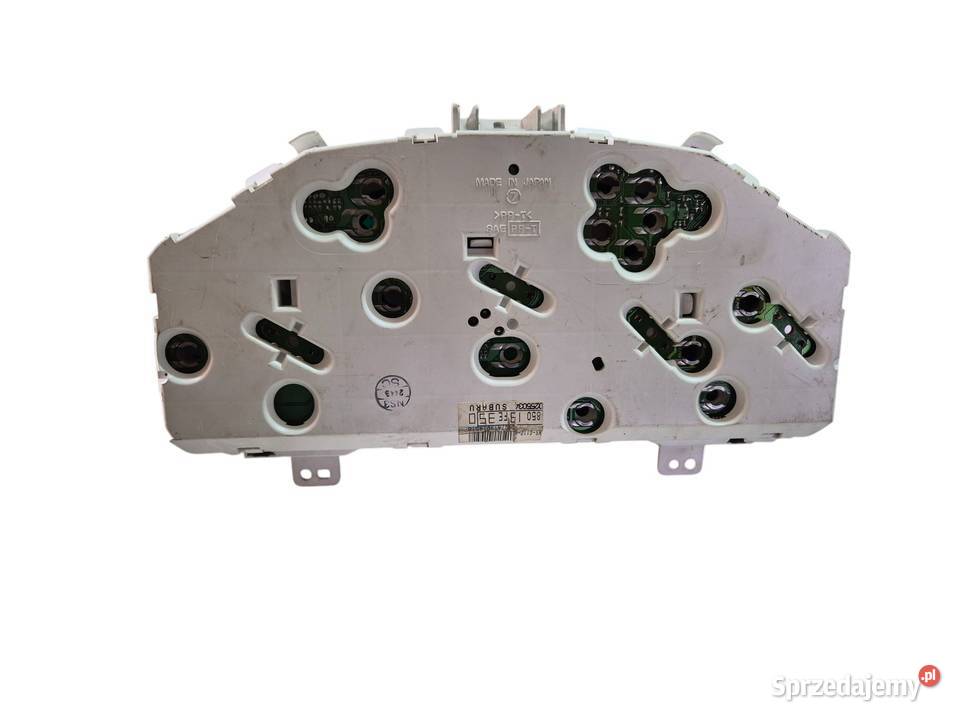 LICZNIK ZEGARY EU 0254004 SUBARU LEGACY 3 III 25 Wyposażenie elektryczne