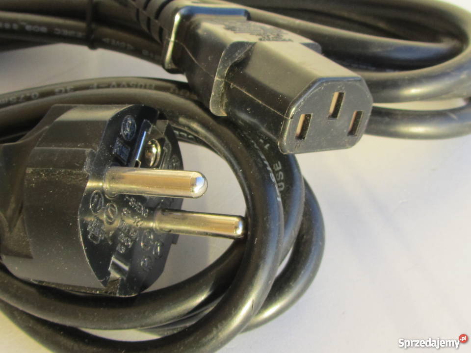 Przewód zasilający komputerowydo Elektronika warmińsko-mazurskie Olecko