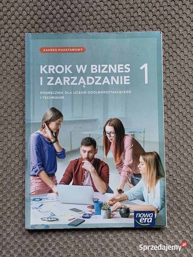 Krok w biznes i zarządzanie 1 zakres podstawowy Podręczniki