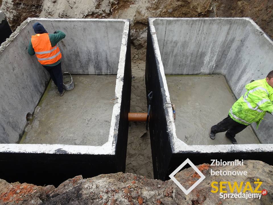 Szambo betonowe 10m3 Zbiornik betonowy 10000l Luboń sprzedam