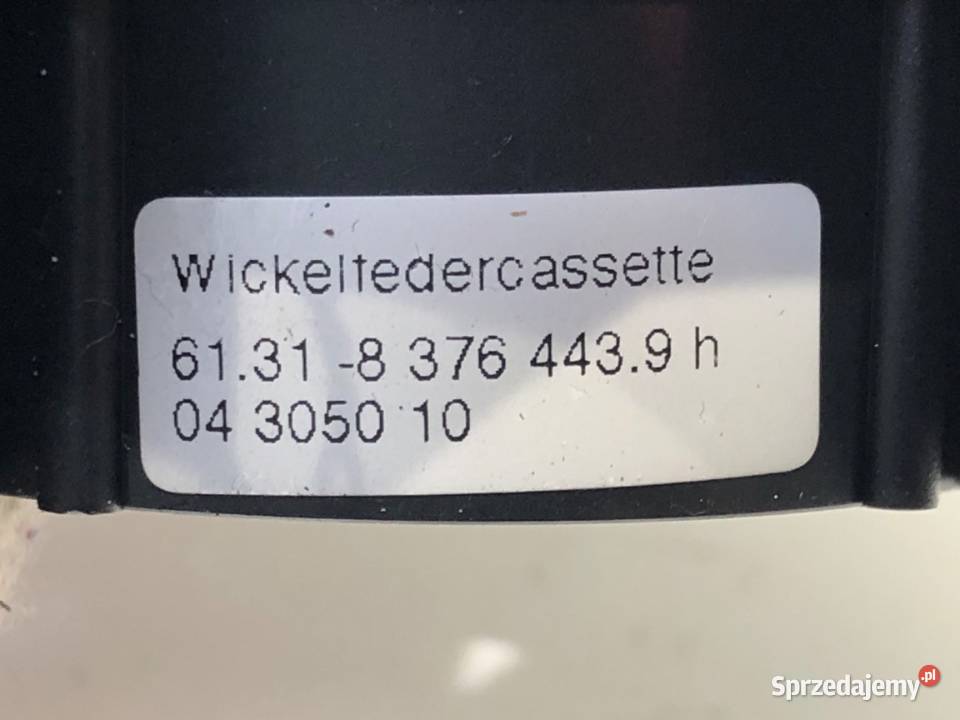 TAŚMA AIRBAG BMW E46 8376443 9705 SedanLimuzyna podkarpackie