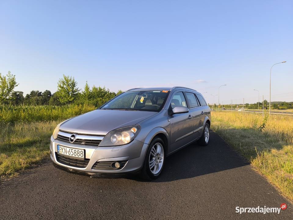 Opel Astra H Kombi 18i LPG klima super auto czujnik zmierzchu Poznań