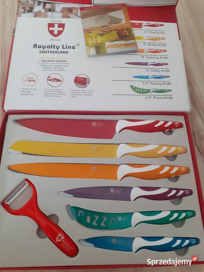 noże kuchenne komplet 7 Gdańsk sprzedam