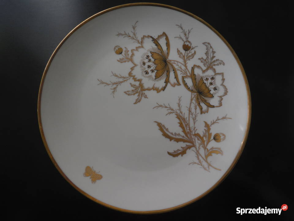 Porcelanowa patera LINDNER MARLEN ecruzłoceń sprzedam
