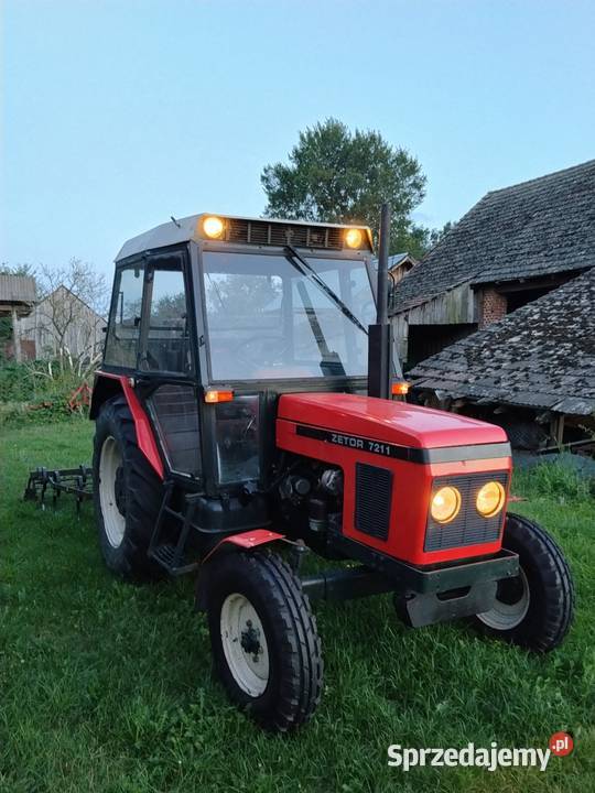 Zetor 7211 1988r Likwidacja gospodarstwa Napęd 2x4 Ostrzeszów