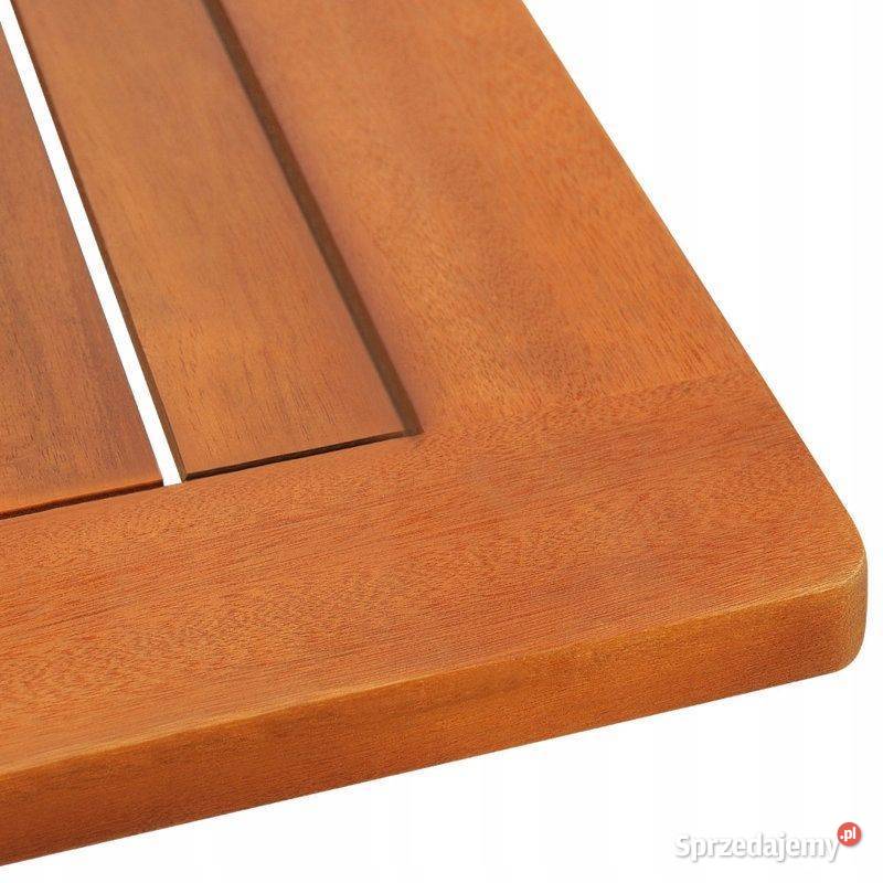 meble drewniane z akacji stół 4 krzesła akacja Zamość